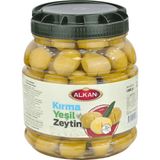 Alkan Iri Kırma Yeşil Zeytin 1kg - 1 kg