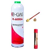 Alkan Soğutucu Gaz R600 400GR Sibop ve 20GR Filtre Ile Beraber Takım - 1