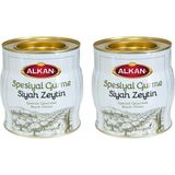 Alkan Spesiyal Gurme Siyah Gemlik Zeytini 2'li 4 kg