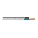 Alkan Ttr 3x1 mm Beyaz 25 mt Kablo