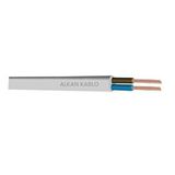 Alkan Ttr 3x1,5 mm Beyaz 25 mt Kablo