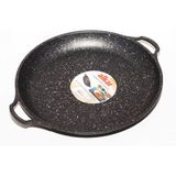 Alkar Döküm 36 cm Siyah Çok Amaçlı Tava