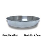 Alkar QnL9WPMJcY Alüminyum Kordonlu Fırın Tepsi 40Cm