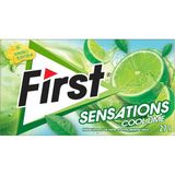 Alkar Store First Sensations Cool Lime Aromalı Şekersiz Sakız 27 gr - 01-Siyah - Option-1