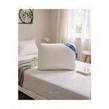 Alkar Store Uykucu Comfort Series Pamuk Beyaz Visco Yastık 60X40/14 cm (Pıllow) - 10 cm - 0002R72