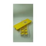 Alkar Ticaret 01 Bas Parmak Silikon Buz Kalıbı, 12 Bölmeli, 2 Adet - 001-Renkli