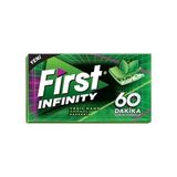 Alkar Ticaret First Infinity 60 Dk Yeşil Nane Aromalı Şekersiz Sakız 27 gr - 01-Siyah - Option-1