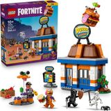 Alkar Ticaret Fortnite Durrr Burger Restoranı 77076-10 Yaş Üzeri Çocuklar Için Bronz Bombacı, Burger Bey, Ruh Emici ve Iskelet Minifigürleri Içeren Video Oyunu Temalı Yaratıcı Oyuncak Yapım Seti (546 Parça) - Option-1
