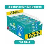 Alkar Ticaret Fresh & Clean Islak Bebek Mendili (12 Paket = 624 Islak Mendil) - Option-1
