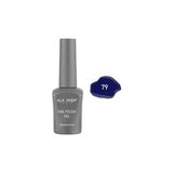 Alkar Ticaret Lacivert Kalıcı Oje 79-Yoğun Renk Veren Jel Oje 12 Ml-Nail Uv Gel Polish 79 - 0 - Siyah
