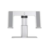 Alkar Ticaret MacBook Metal Ayarlanabilir Dizüstü Bilgisayar Standı, Maks. 10 kg Ağırlık ve 208 mm Yükseklik, Gümüş (LUJS000012)