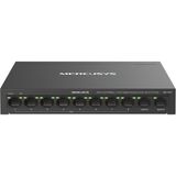 Alkar Ticaret MS110CP | 10 Port Poe+ Switch | 8 Port Poe Kamera Switch | 2 Gigabit Uplink | 65W | 250M Extend | Vlan | Network Switch | Güvenlik Sistemi Uyumlu - 1 TB - 1 GB