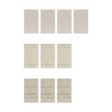 Alkar Ticaret Professional 10 Parça Expert M480 Ağ Zımpara Seti (Boyalı Ahşap, Sert Ahşap, 80X133 Mm, Aksesuar Titreşimli Zımpara Makinesi) - Option-1