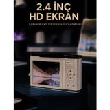Alkasaz 4K Video Kayıtlı 48 MP Dijital Fotoğraf Makinesi Otomatik Odaklama - GGGGGG8805-3462