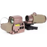 Alkasaz 558-G43 Xps2 Hedef Işaretleyici Red Dot - Holografik Nişangâh, 5x Büyütmeli Set Çöl Rengi