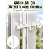 Alkasaz Cam Pencere Açılma Kontrol Kilidi Kolay Montaj 3’lü Yeni Nesil - GGGGGG6407-4432