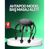 Alkasaz Elektrikli Saç Derisi Masaj Aleti Çok Noktalı Titreşimli Rahatlatıcı Bakım