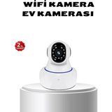 Alkasaz Full Hd Akıllı Ip Kamera – Gece Görüşlü Hareket Sensörlü Çift Yönlü Ses - ALKHBY8831-1