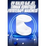 Alkasaz Kalıcı Oje Protez Tırnak Uv LED Kuturucu Oje Jel Tırnak Kurutucu - ALKHBY1506-7420