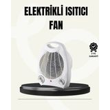 Alkasaz Mini Elektrikli Isıtıcı – Taşınabilir Fanlı Isıtma Sistemi