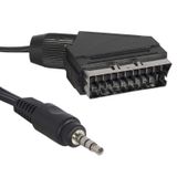 Alkatech Fully G523B 1.2 m Scart To 3.5 mm Kablo