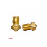 Alkatronik 0.8mm x 1.75MM M6 Prinç Nozzle 3D Yazıcı Printer 1.75MM Filament Uyum Mk8 Cr-10 CR-10S Ender 3