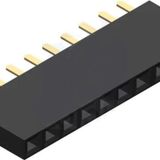 Alkatronik 10 Pin Tek Sıra Dişi Header 180 Derece 1X10 Pin 2.54MM Soket Konnektör Breadboard Pcb Devre Bağlantı