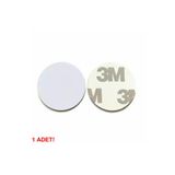 Alkatronik 13.56MHZ 25MM Para Tip Nfc Rfid Etiket NTAG215 Manyetik Sticker Proximity Göstergeç Kart Kapı Geçiş