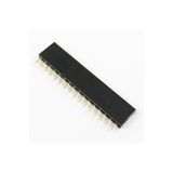 Alkatronik 16 Pin Tek Sıra Dişi Header 180 Derece 1X16 Pin 2.54MM Soket Konnektör Breadboard Pcb Devre Bağlantı
