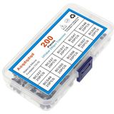 Alkatronik 200 Adet Transistör Seti Kutulu 10 Tip Npn Pnp To-92 Bc327 Bc337 Bc517 Bc547 Bc548 Bc549 Bc550