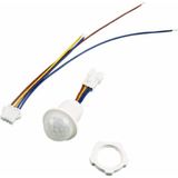 Alkatronik 220V Pır Hareket Sensörü 25CM Kablolu LED Lamba Tavan Işık Merdiven Otomatik Armatür Projektör