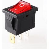 Alkatronik 3 Pin Anahtar Ledli Kcd1 Rocker Switch Mini Buton 10A 250V Uzun Ömürlü Elektronik Devre Elemanı
