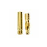Alkatronik 4 Çift 4mm Altın Kaplama Banana Dişi Erkek Soket 40a Pil Batarya Lion Bullet Plug Kablo Konnektör