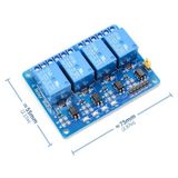 Alkatronik-4 Kanal 5V Röle Modül Ac 250V 10A -- Optokuplör İzolasyon