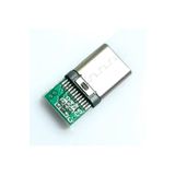 Alkatronik 4 Pin USB 3.1 Smd Lehimlenebilir Padler Konnektör Telefon Şarj Board Usb K Erkek Type C to Dip Soket