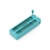 Alkatronik 40 Pin Zif Soket Mandallı Kolay Entegre Montaj Aparatı Geliştirme Kartı Altın Kaplama 2.54MM Dıp Zıf