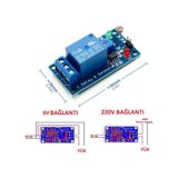 Alkatronik-5V Ldr Işık Kontollü Röle 5V Gündüz Gece Algılayıcı Röle Kartı