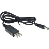 Alkatronik-5V To 12V Kablolu Voltaj Yükseltici Usb 700Ma Adaptör Soket Modem