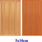 Alkatronik 5X10CM Pertinaks Delikli Plaket Tek Yüzlü Pcb Proto Pcb Prototip Elektronik Devre Deney Kartı Pcb