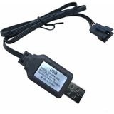 Alkatronik 7.4V 4 Pin Lityum Pil USB Şarj Kablosu Jst Sm-4p Soket Lipo Batarya Araba Oyuncak Rc Quadcopter Dron - 1