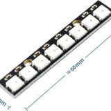 Alkatronik 8 Bit Neopixel Ws2812b 5050 Rgb Led Modül 8’li 5050 Adreslenebil