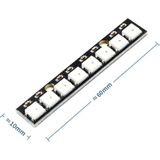 Alkatronik 8li WS2812B 5050 Rgb LED 8 Adet Rgb LED Modül Neopixel Stick