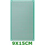 Alkatronik 9 x 15 cm 54X34 Proto PCB Yüksek Performanslı Elektronik Devre Prototip Deney Kartı FR4 Delikli Plaket