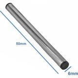 Alkatronik Çelik Sensör Başlığı 6X50MM Kılıf Sıcaklık Isı Sensör Kutusu Metal Tüp Boru Sensör Koruyucu