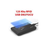 Alkatronik Em4100 Usb Rfid Okuyucu 125 Khz Usb Rfıd Manyetik Kart Okuyucu Personel Takip Kapı Giriş Kontrol