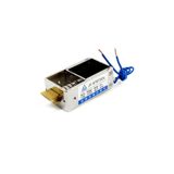 Alkatronik JF-S1670DL Solenoid Kilit DC 12V 2.4A 28W 40N Elektrikli Manyetik Kapı Depo Kasa Kilidi 10mm Dil