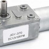 Alkatronik Jgy370 Dc 12v 10 Rpm Redüktörlü Dc Motor 2 Yönde Dönme L Tip 15kg.cm Yüksek Tork Metal Dişli