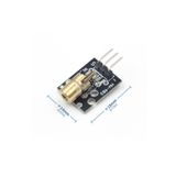 Alkatronik KY-008 Nokta Lazer Diyot Modül 3V 5V 650NM Kırmızı Pointer Lazer