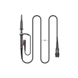 Alkatronik P2200 Osiloskop Probu 200MHz x1 x10 Kazanç Anahtarlı Bnc Soket DC 300 / 600V CATII BNC 1 Metre Kablo