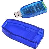 Alkatronik Plastik USB RS485 Devre Kutusu Şeffaf Elektronik Proje Ürün RS232 RS485 Shell Voltmetr - Çok Renkli